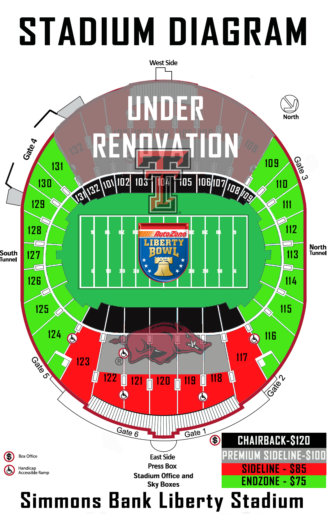 2024 Stadium Diagram