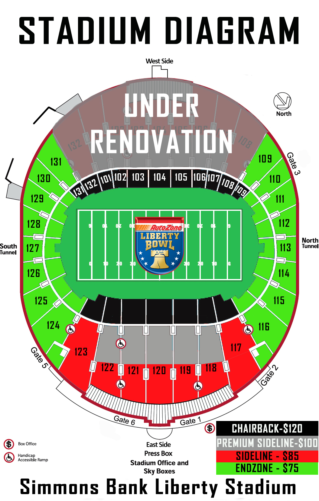 2024 Stadium Diagram