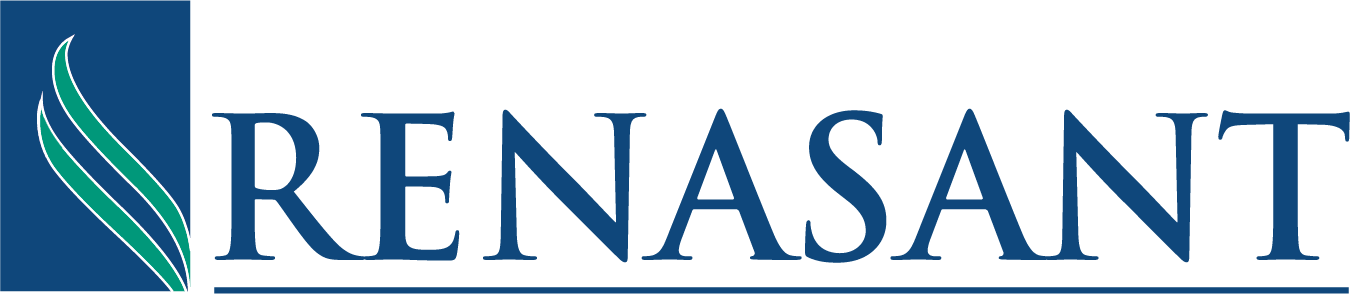 Renasant Logo   Full Color   Blue Wordmark 1